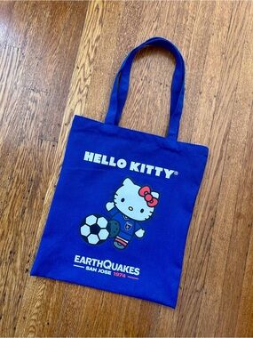 Hello Kitty x San Jose Earthquakes Tote